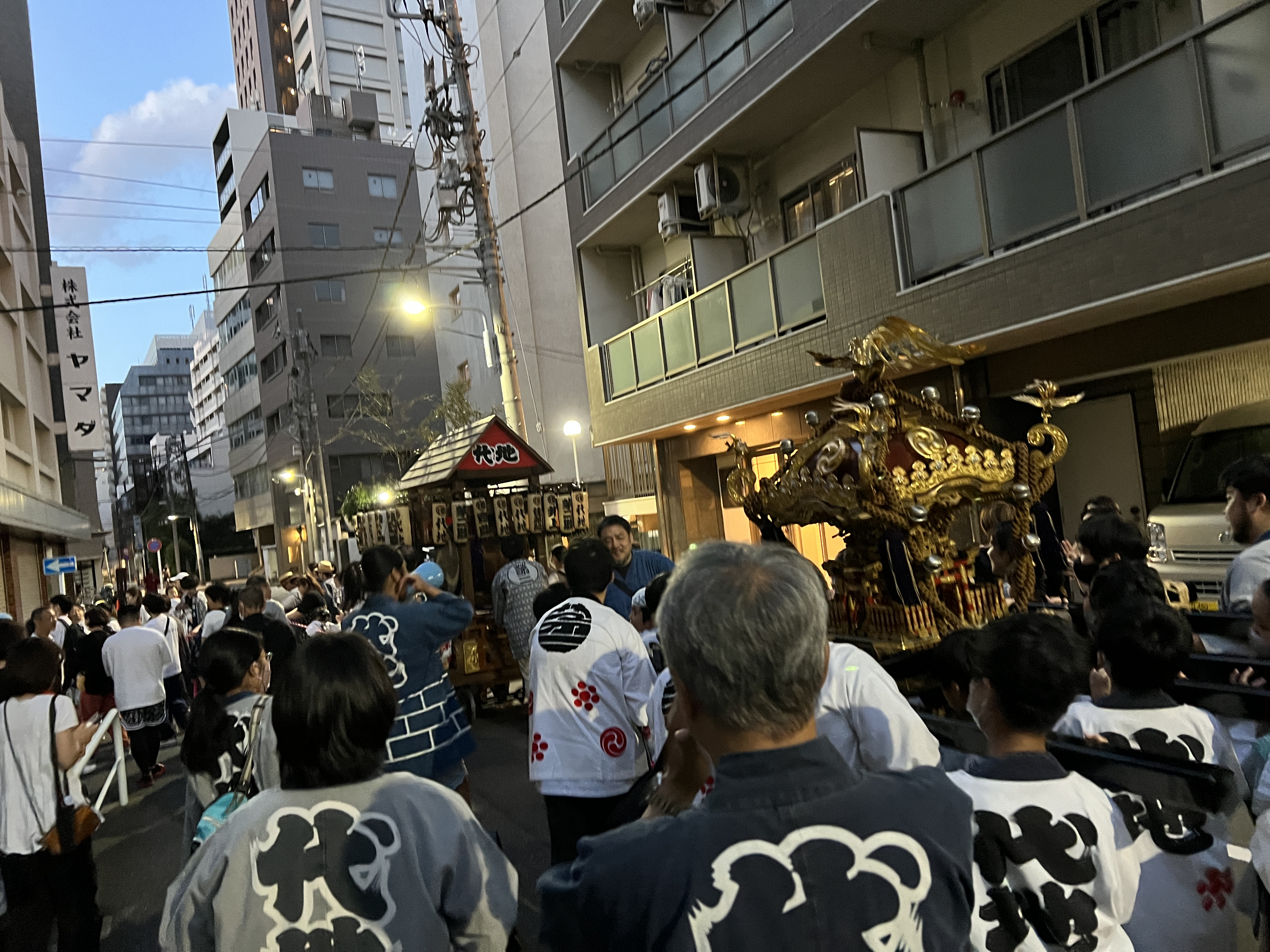 代地会 祭礼の様子